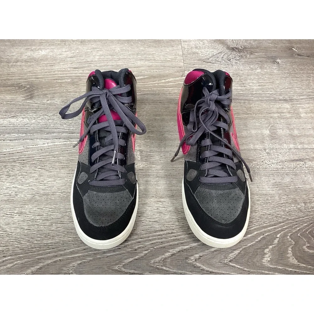 Nike Son Of Force Gray Black And Purple Womens Size 8 Shoes Sneakers 616303-005